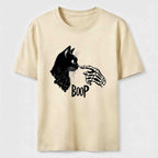 Skeleton Hand Cat Boop Classic T-Shirt