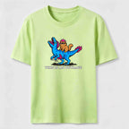 Cat Riding Dinosaur Classic T-Shirt