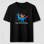 Cat Riding Dinosaur Classic T-Shirt