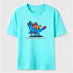 Cat Riding Dinosaur Classic T-Shirt