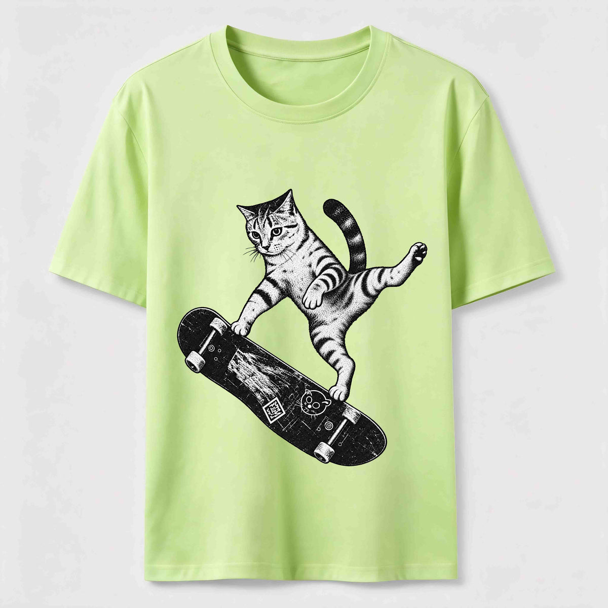Skateboarding Acrobat Cat Classic T-Shirt