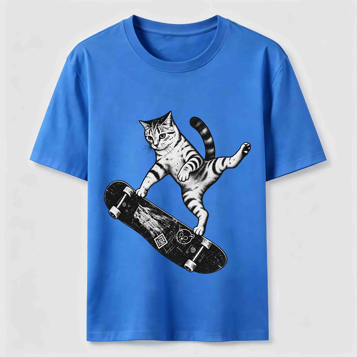 Skateboarding Acrobat Cat Classic T-Shirt
