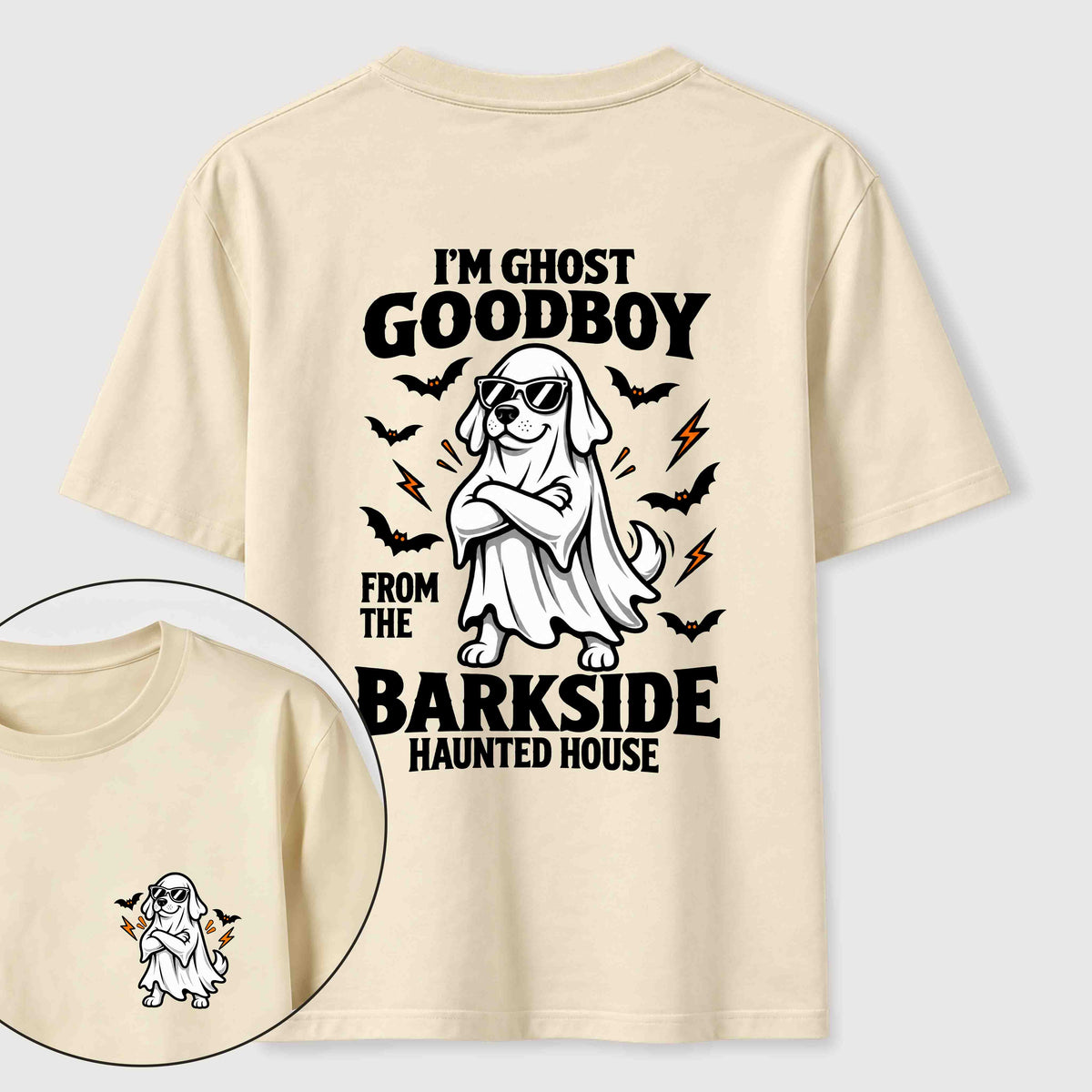 Sunglasses-Wearing Ghost Dog Classic T-Shirt