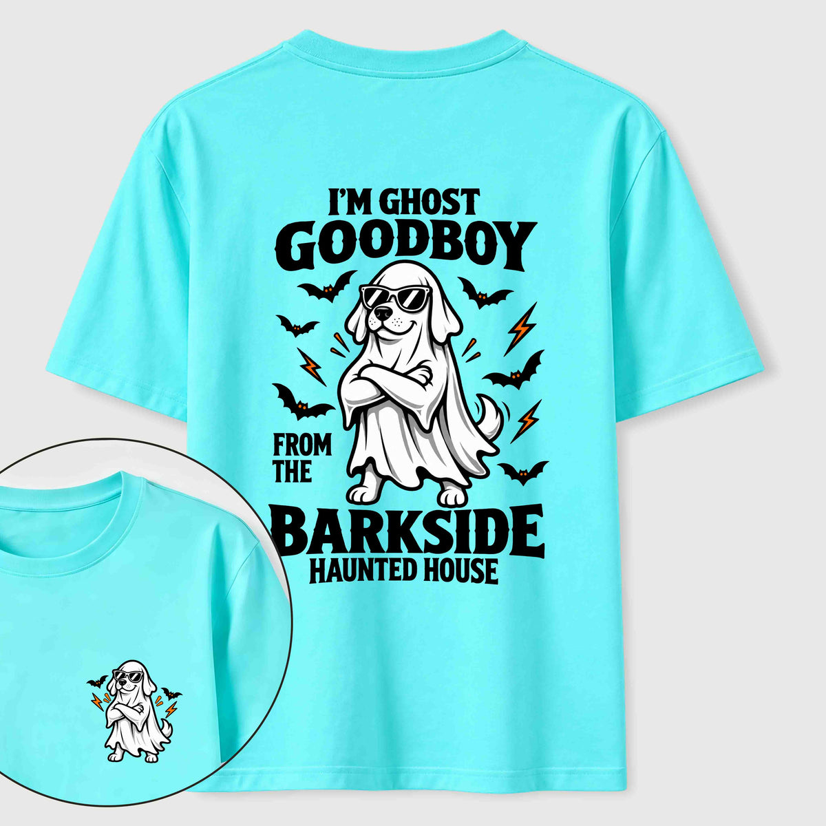 Sunglasses-Wearing Ghost Dog Classic T-Shirt