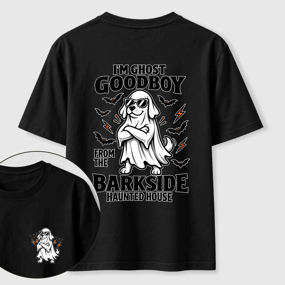 Sunglasses-Wearing Ghost Dog Classic T-Shirt