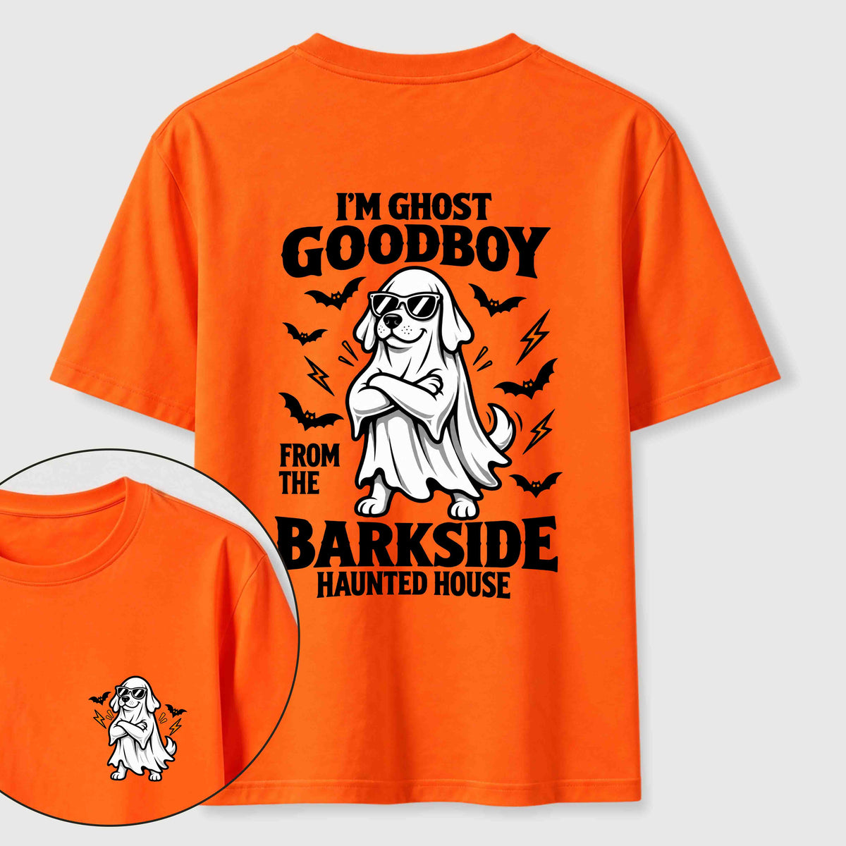 Sunglasses-Wearing Ghost Dog Classic T-Shirt