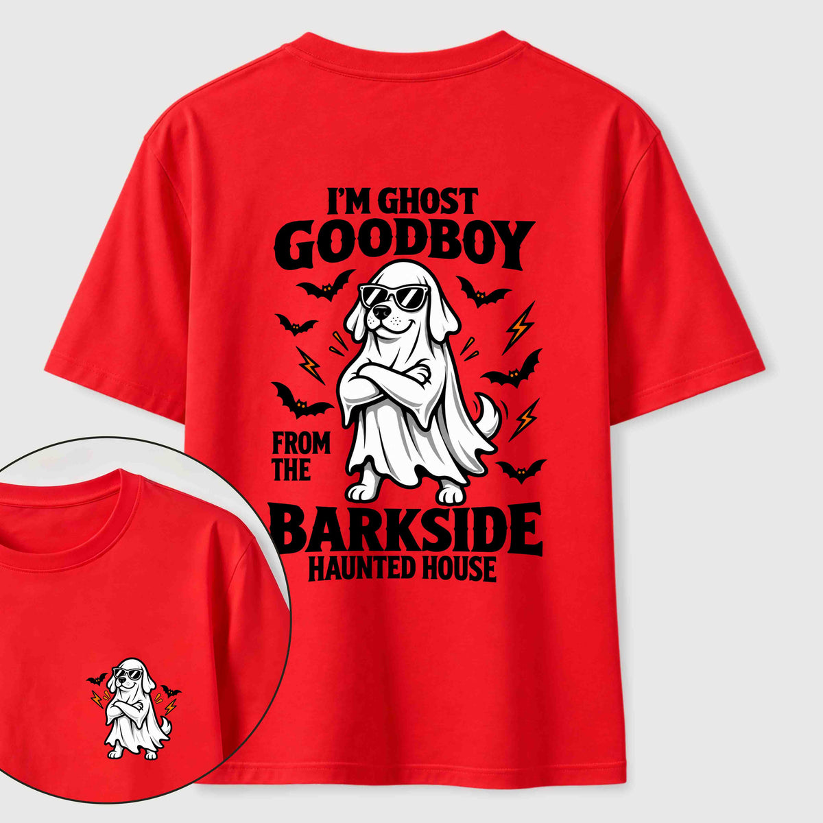 Sunglasses-Wearing Ghost Dog Classic T-Shirt