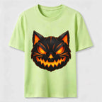 Evil Pumpkin Cat Classic T-Shirt