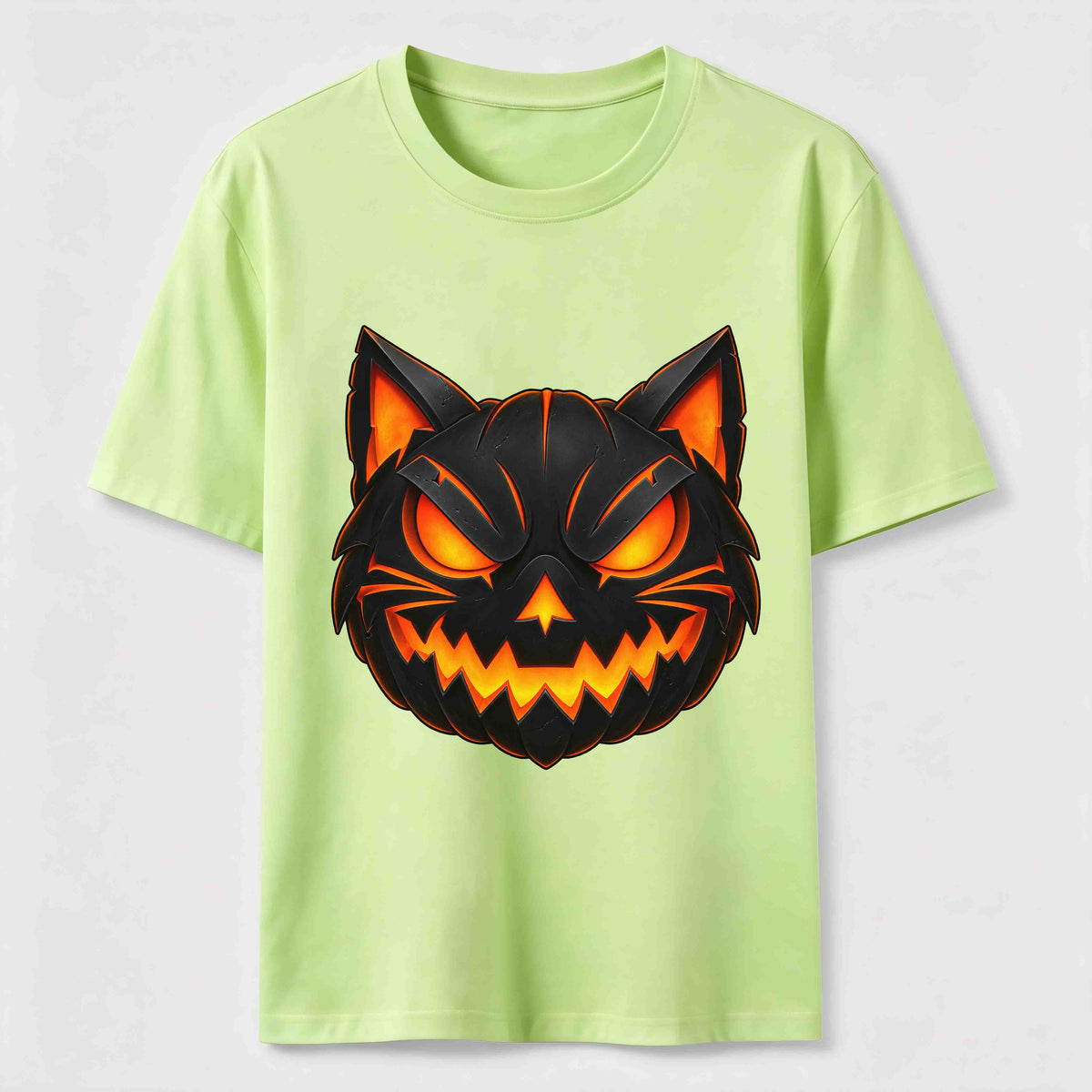 Evil Pumpkin Cat Classic T-Shirt