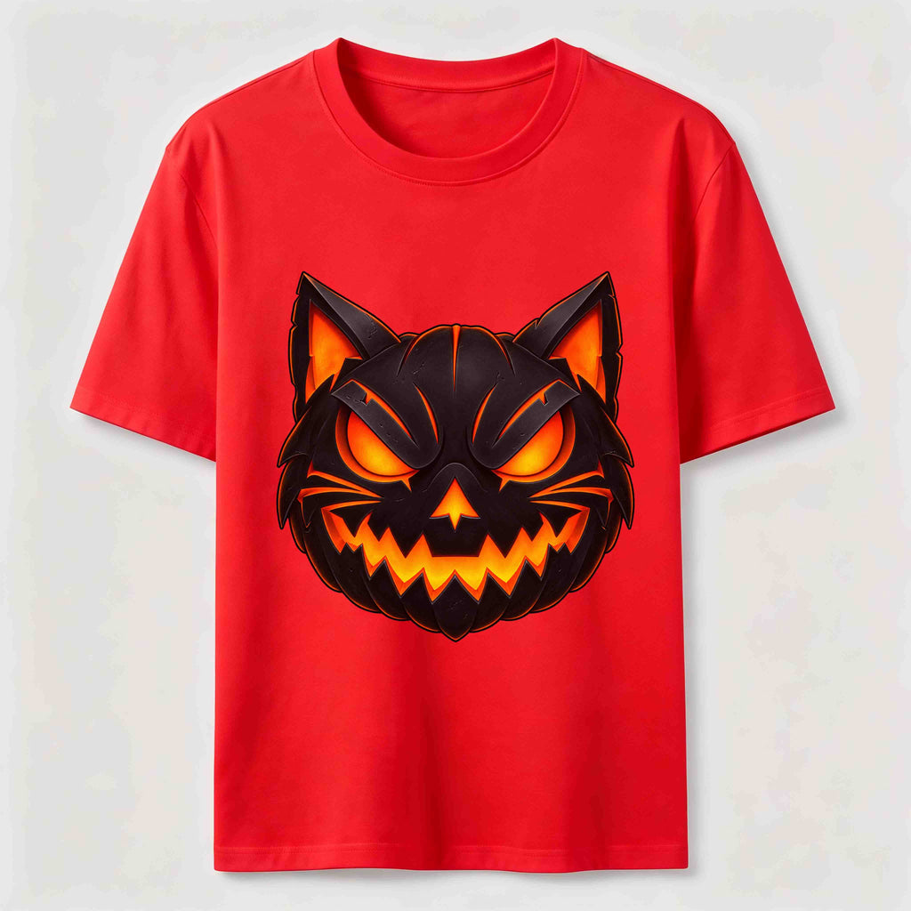 Evil Pumpkin Cat Classic T-Shirt