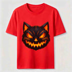 Evil Pumpkin Cat Classic T-Shirt