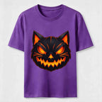 Evil Pumpkin Cat Classic T-Shirt