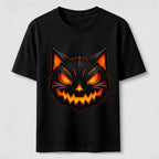Evil Pumpkin Cat Classic T-Shirt