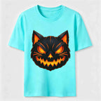 Evil Pumpkin Cat Classic T-Shirt