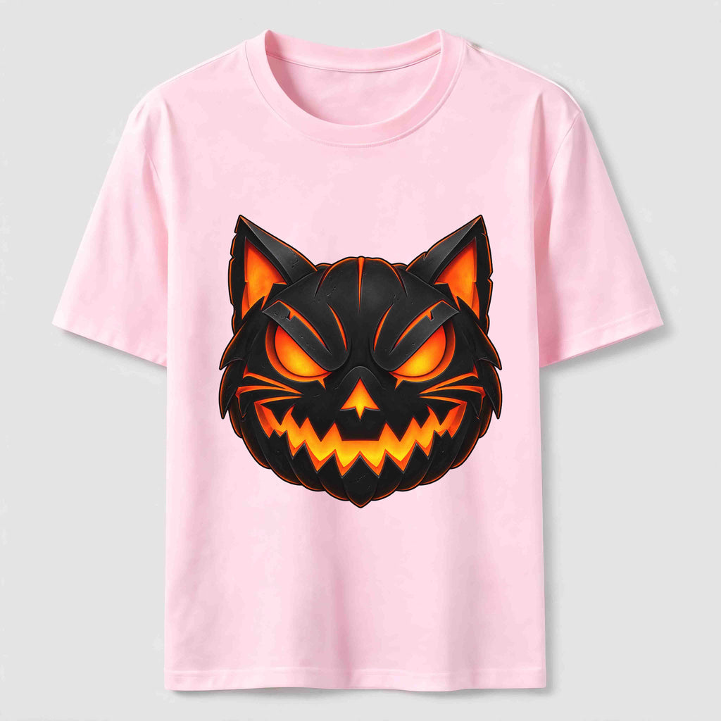 Evil Pumpkin Cat Classic T-Shirt