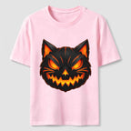 Evil Pumpkin Cat Classic T-Shirt