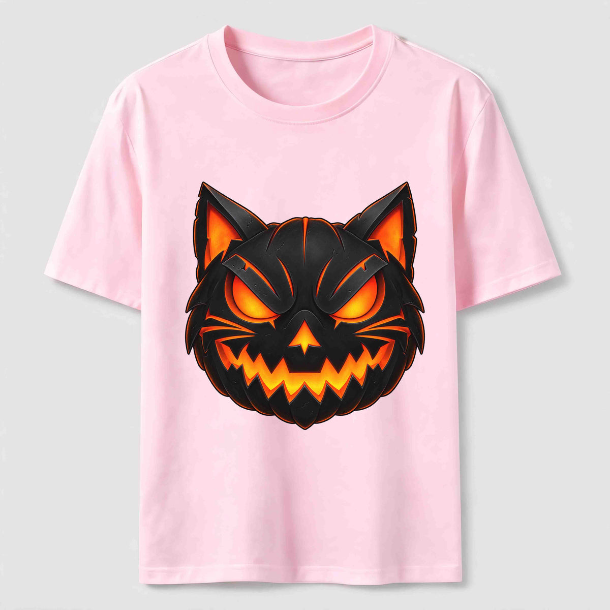 Evil Pumpkin Cat Classic T-Shirt