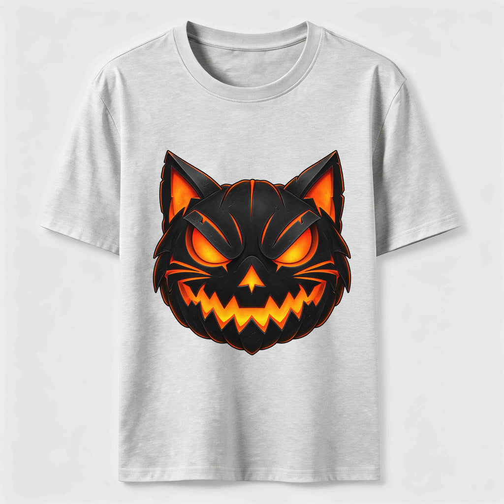 Evil Pumpkin Cat Classic T-Shirt