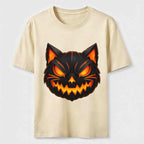 Evil Pumpkin Cat Classic T-Shirt