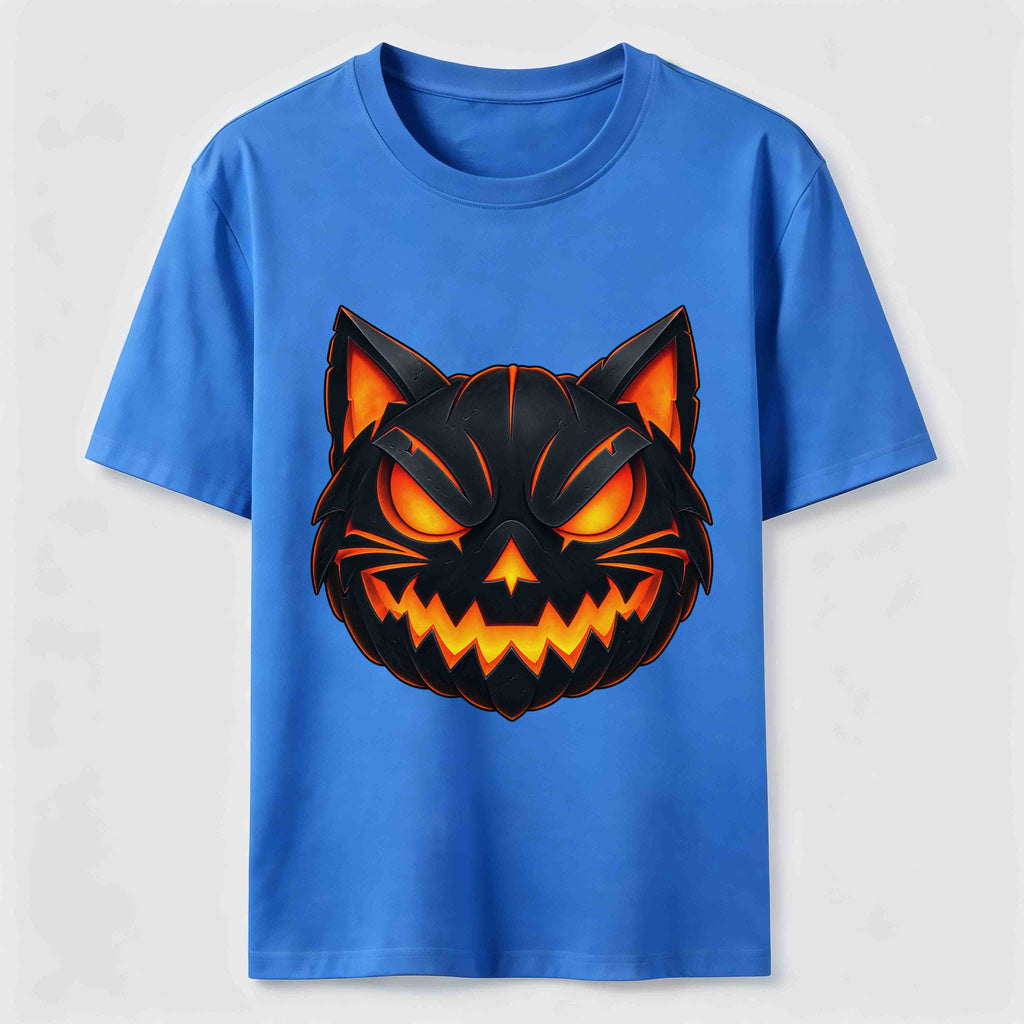 Evil Pumpkin Cat Classic T-Shirt