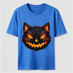 Evil Pumpkin Cat Classic T-Shirt