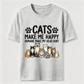Cats Make Me Happy SLG Classic T-Shirt
