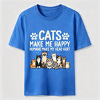 Cats Make Me Happy SLG Classic T-Shirt