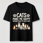 Cats Make Me Happy SLG Classic T-Shirt