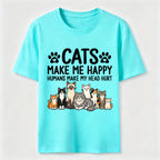 Cats Make Me Happy SLG Classic T-Shirt