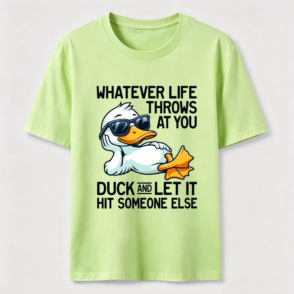 Whatever Life Throws Duck Classic T-Shirt