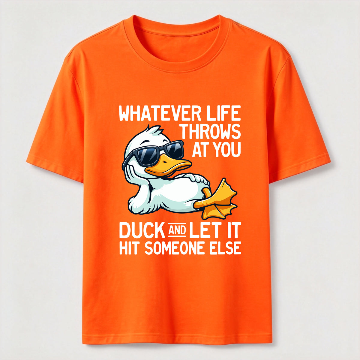 Whatever Life Throws Duck Classic T-Shirt