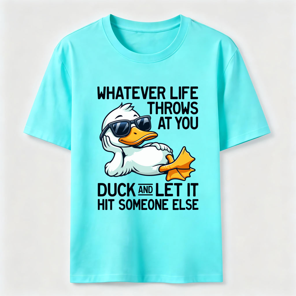 Whatever Life Throws Duck Classic T-Shirt