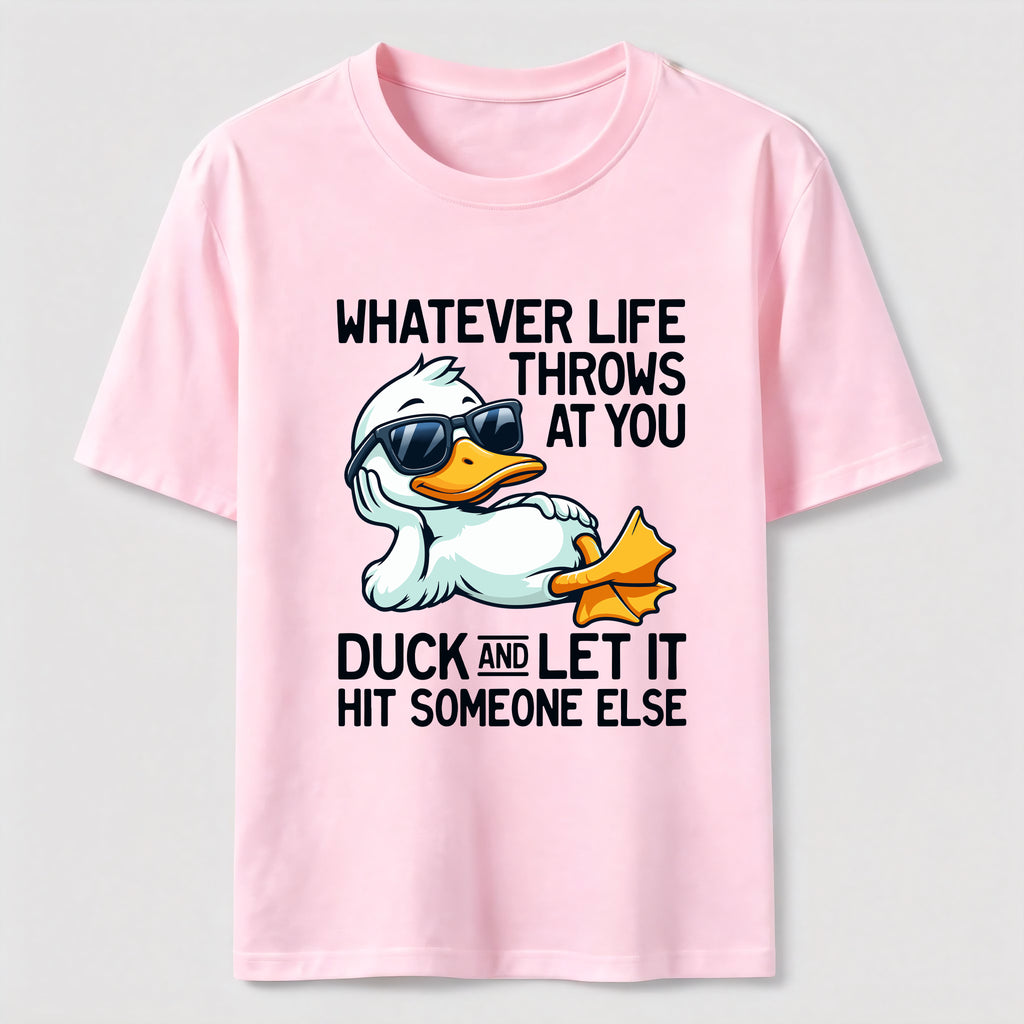 Whatever Life Throws Duck Classic T-Shirt