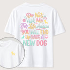Ask Me for Life Advice New Dog Classic T-Shirt (Two Sided Print)