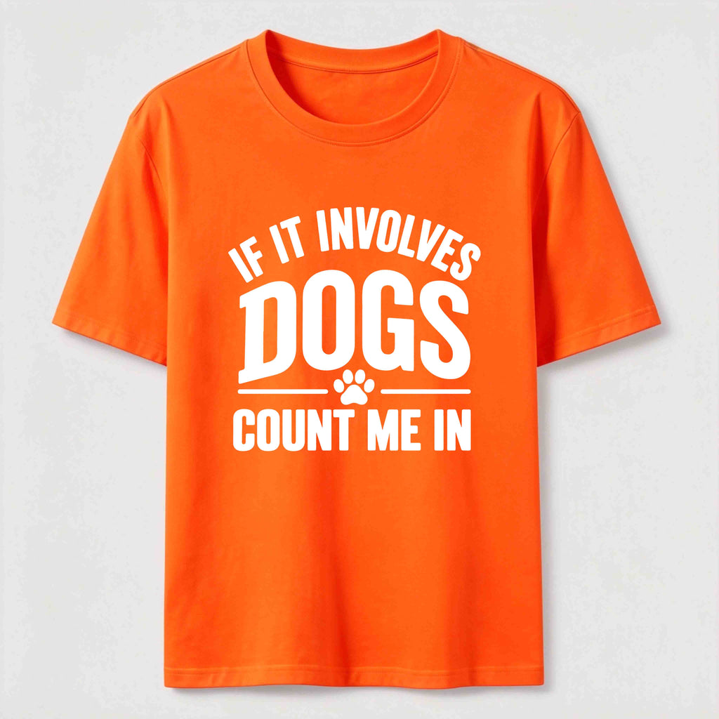Count Me In Dogs Classic T-Shirt