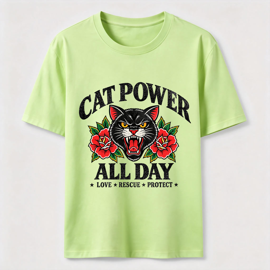 Cat Power All Day Classic T-Shirt