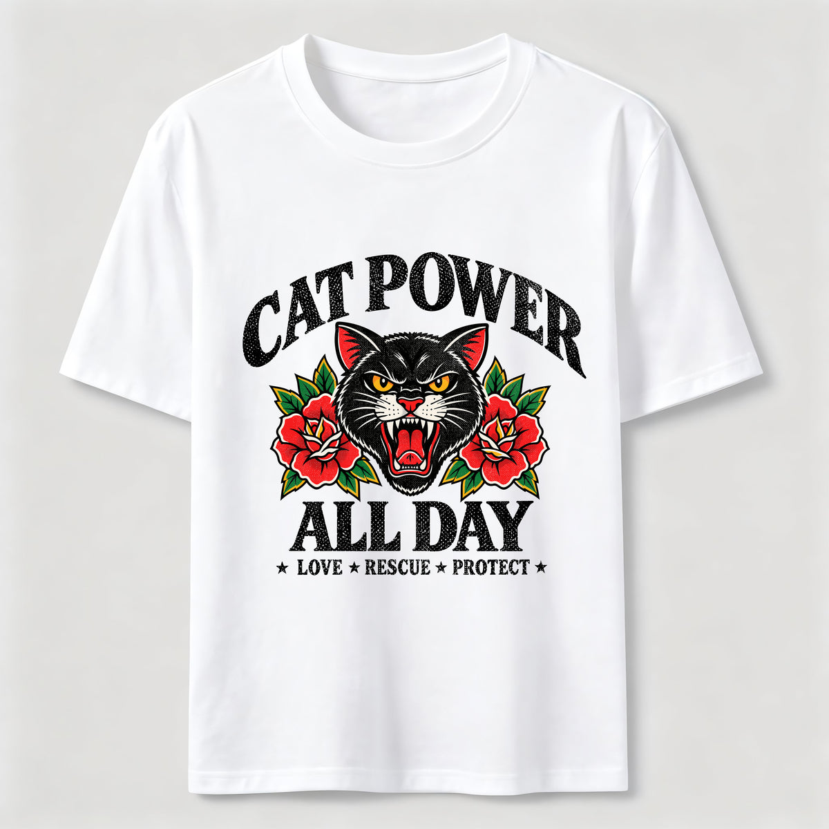 Cat Power All Day Classic T-Shirt