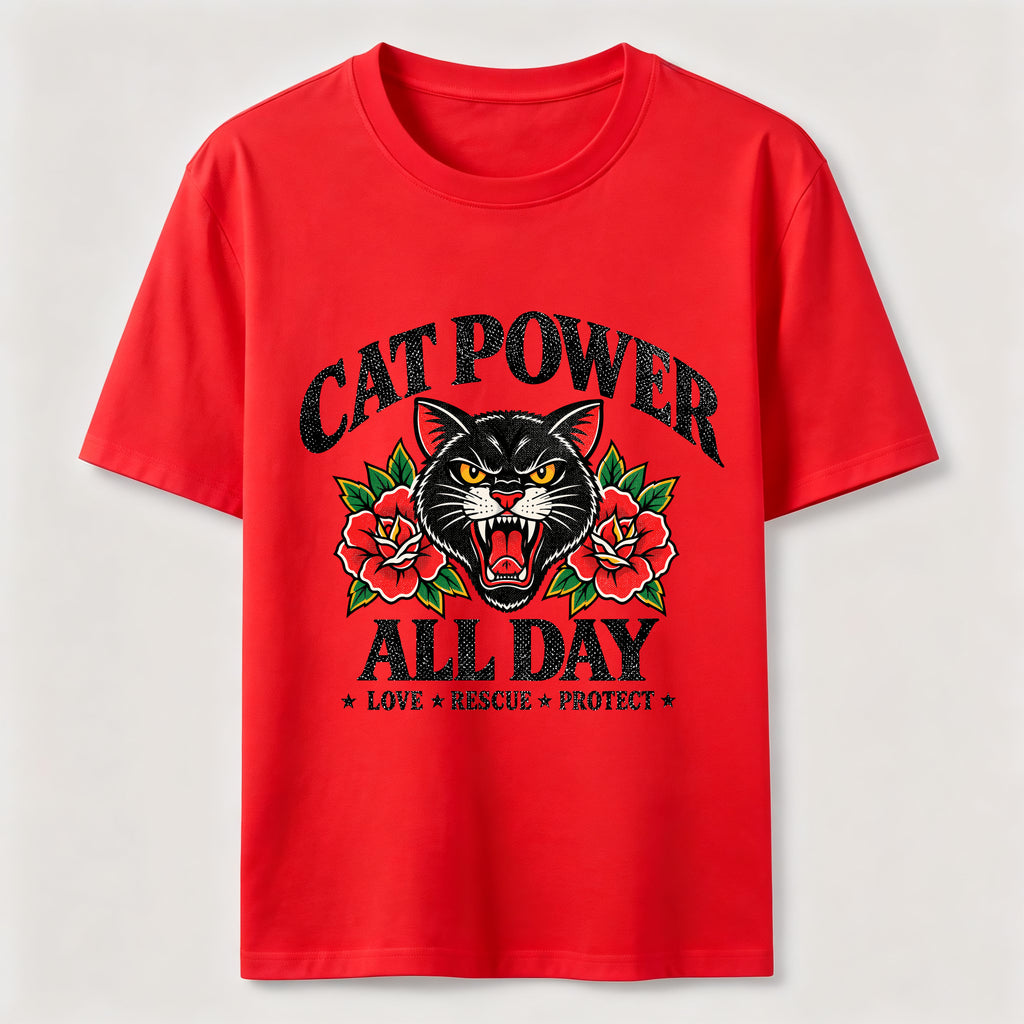Cat Power All Day Classic T-Shirt