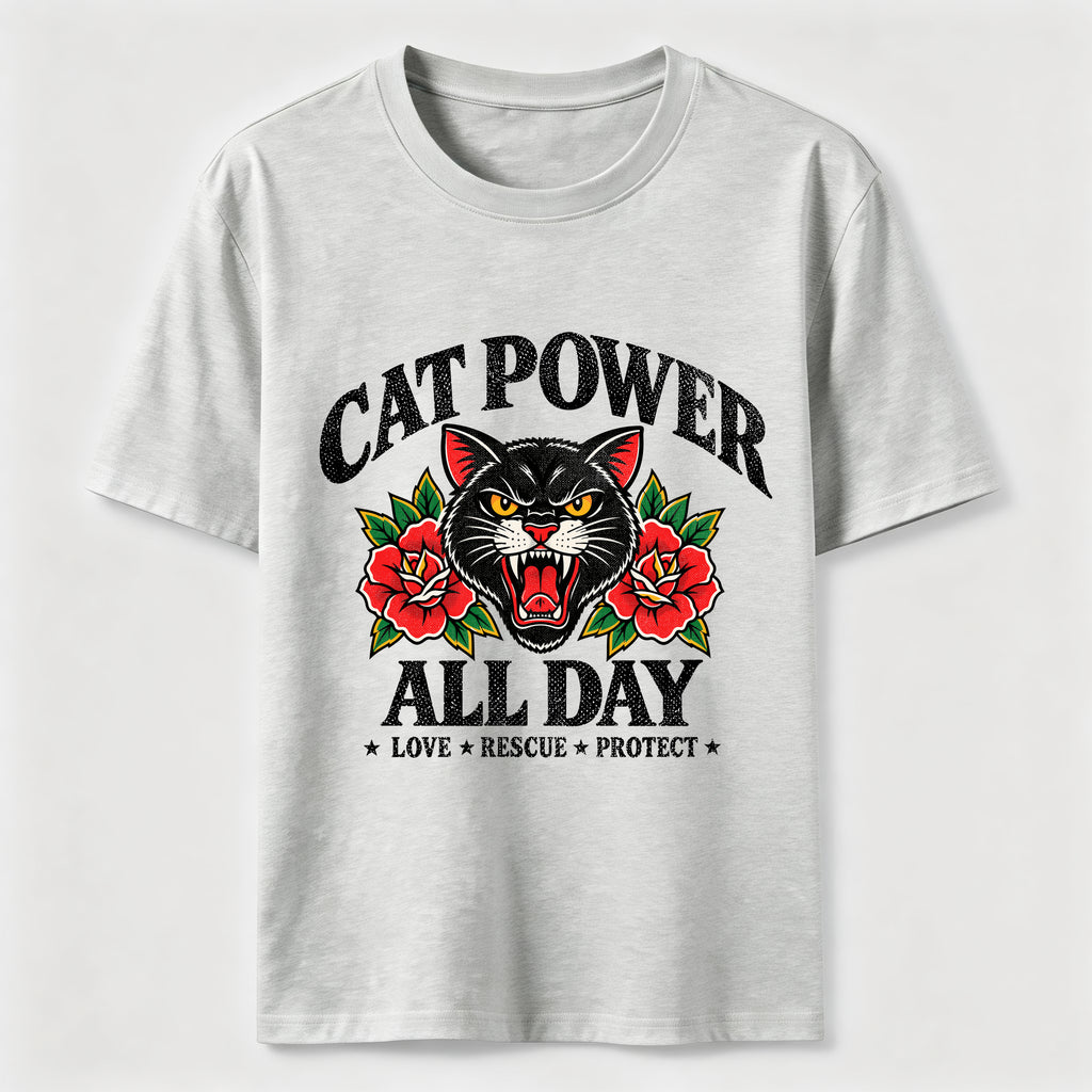 Cat Power All Day Classic T-Shirt