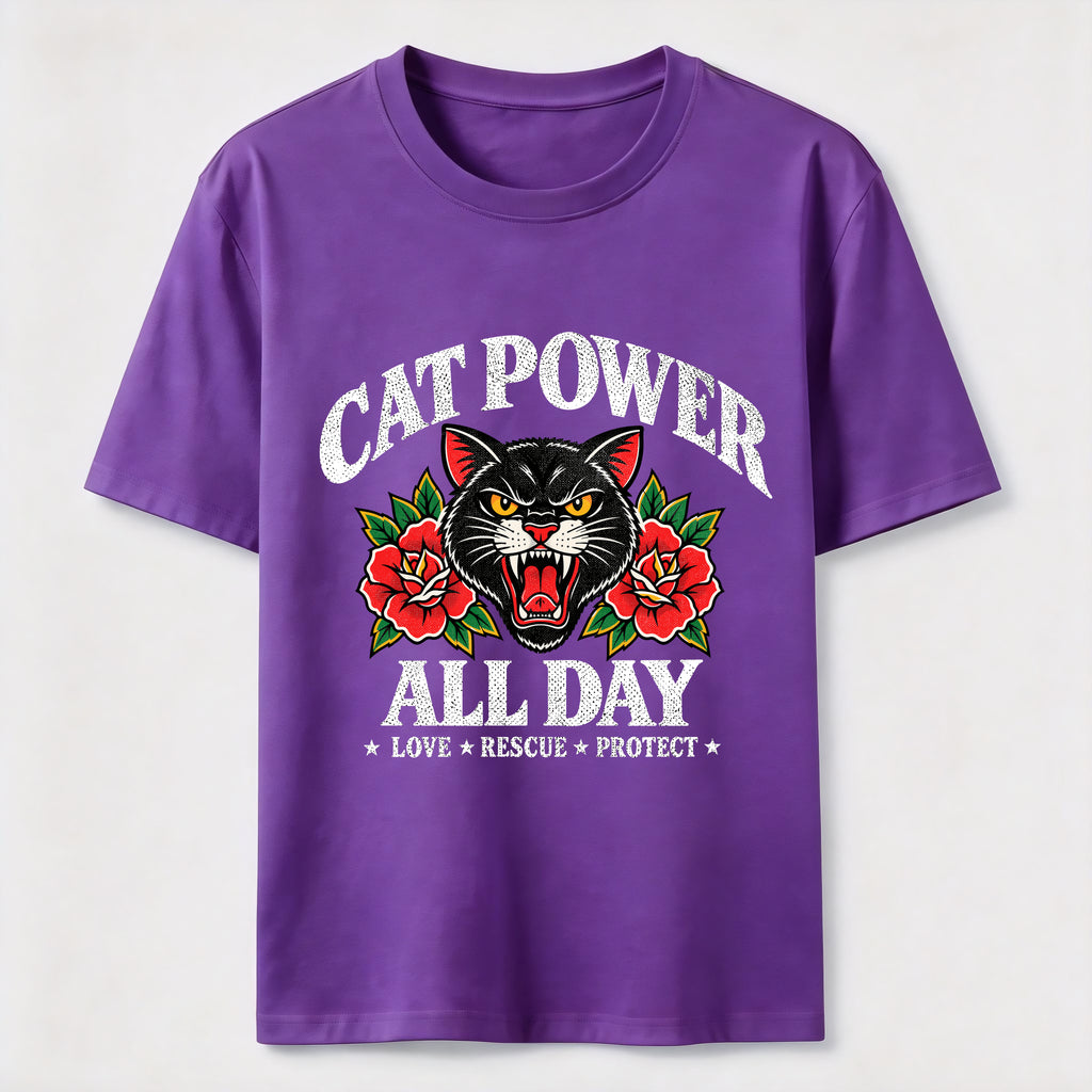 Cat Power All Day Classic T-Shirt