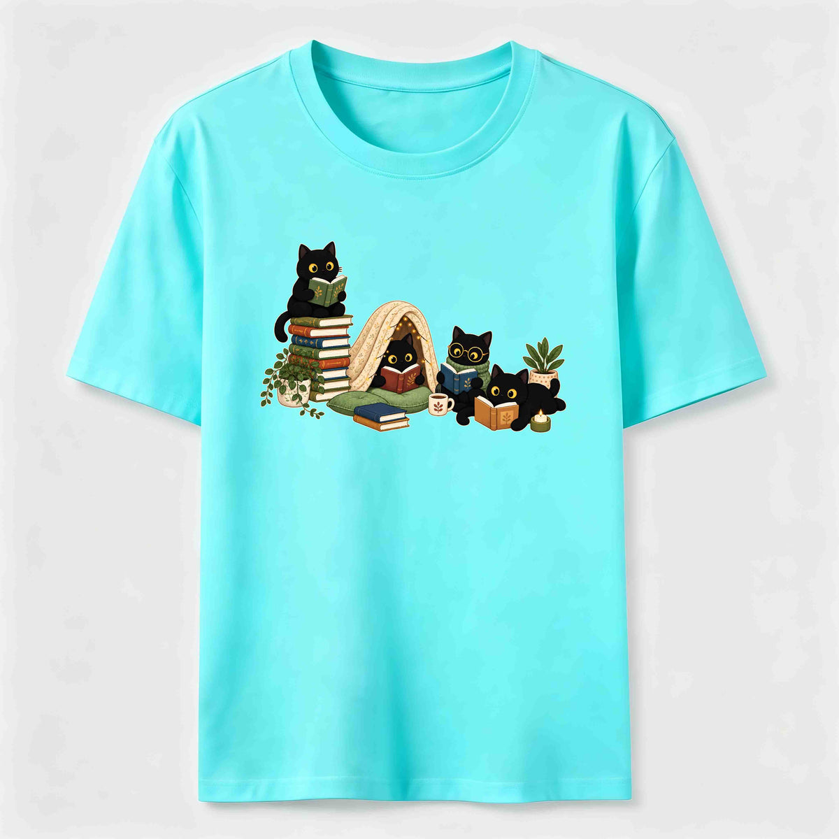Reading Cats Classic T-Shirt