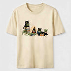Reading Cats Classic T-Shirt