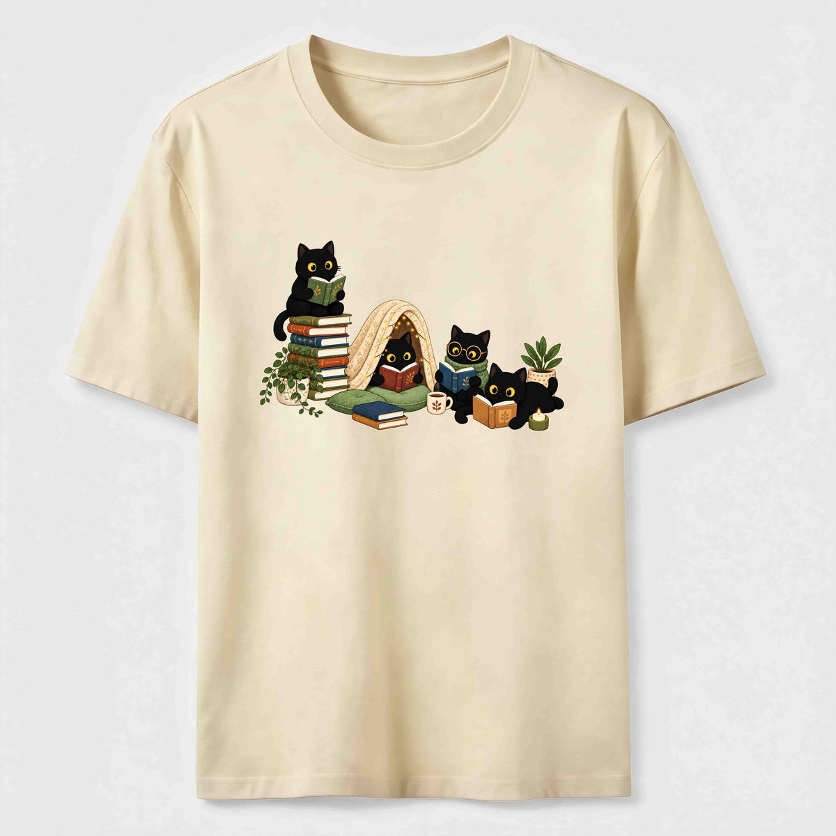 Reading Cats Classic T-Shirt