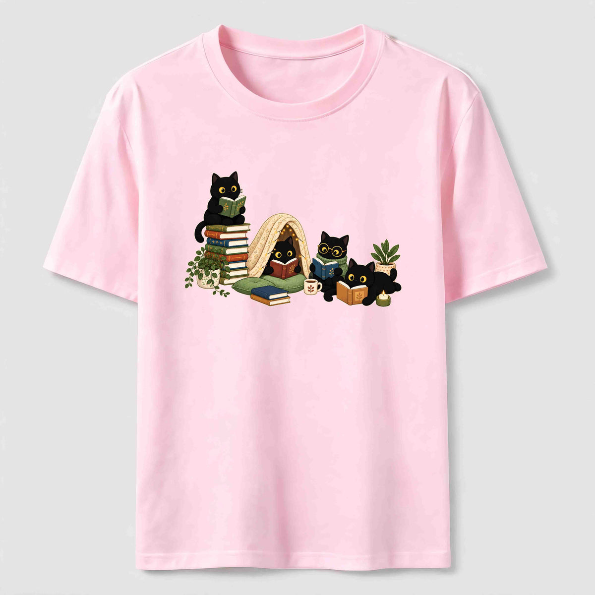 Reading Cats Classic T-Shirt
