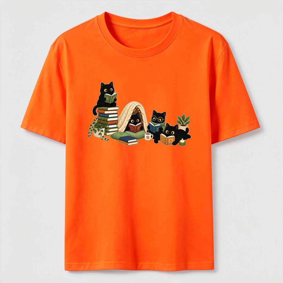 Reading Cats Classic T-Shirt