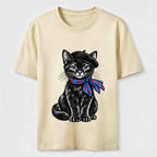 Beret Cat Classic T-Shirt