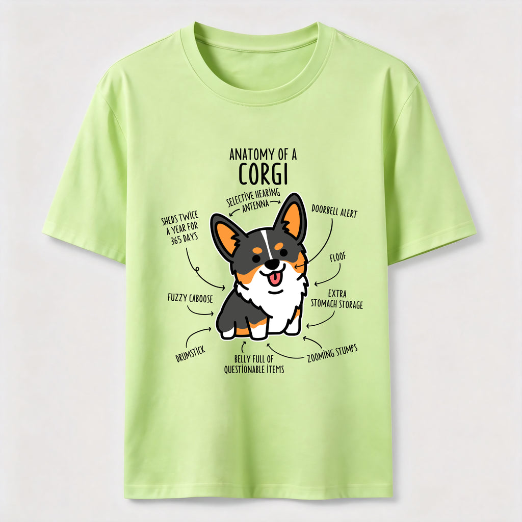 Anatomy Of A Corgi Classic T-Shirt