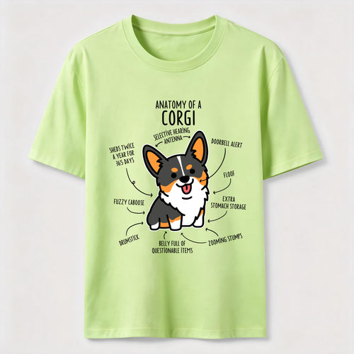 Anatomy Of A Corgi Classic T-Shirt