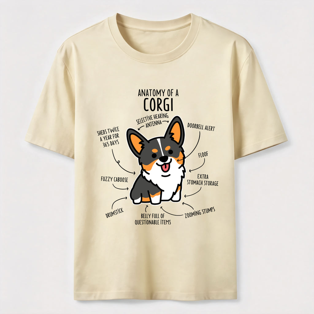 Anatomy Of A Corgi Classic T-Shirt