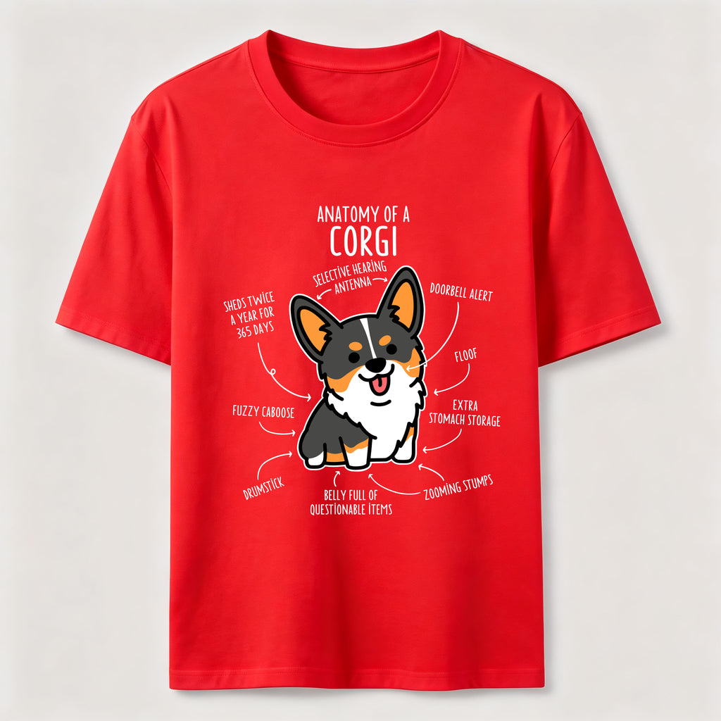 Anatomy Of A Corgi Classic T-Shirt